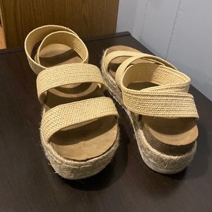 Dressy platform sandals